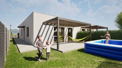 Moderná novostavba rodinného domu so záhradou,  Častkovce - 2