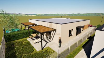 Moderná novostavba rodinného domu so záhradou,  Častkovce