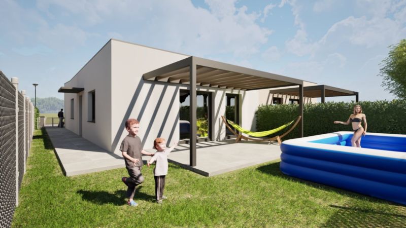 Moderná novostavba rodinného domu so záhradou, Častkovce - 2