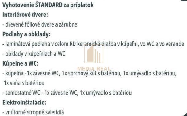 Novostavba rodinného domu - bungalov, Prašník okr Piešťany - 8