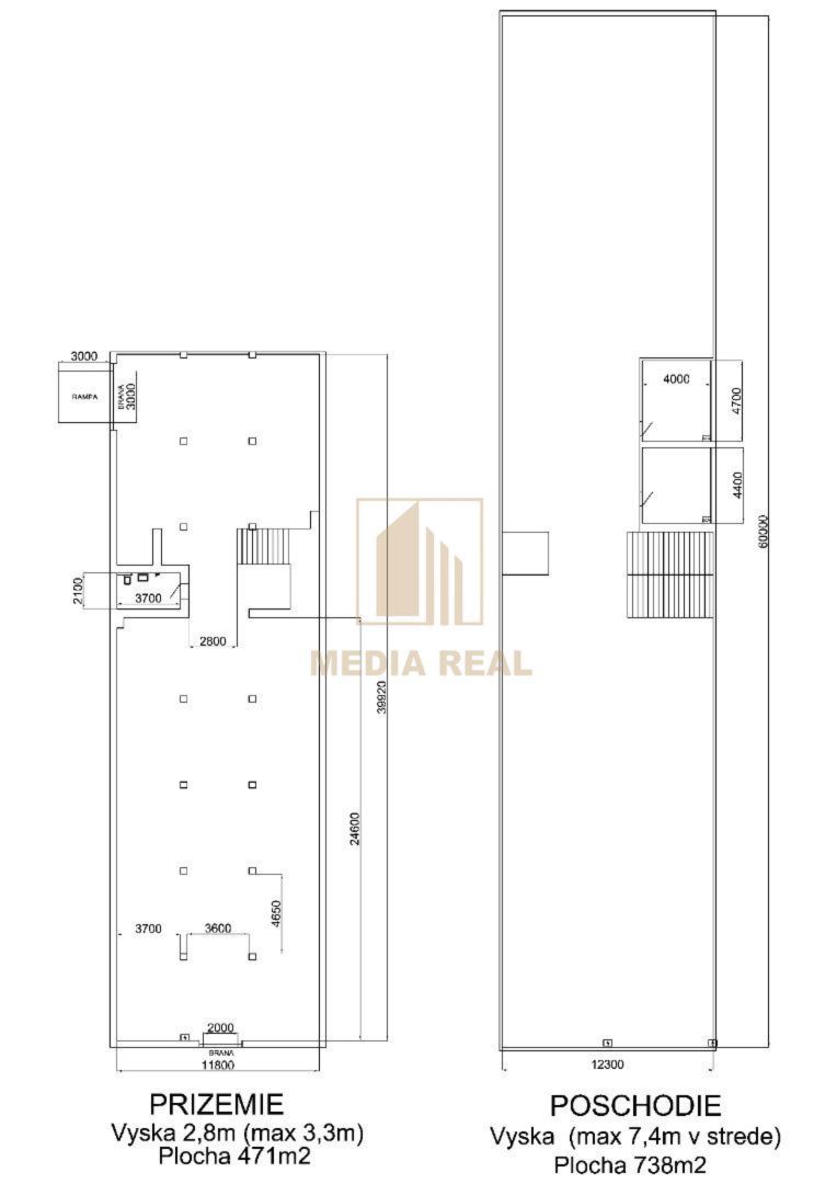 Sklady, hala na prenájom - skladové priestory Nové mesto nad Váhom - 8