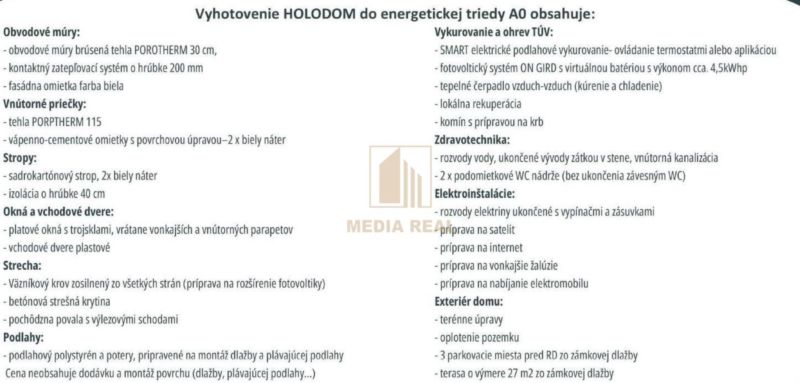 Novostavba rodinného domu - bungalov, Prašník okr Piešťany - 7